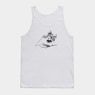 Mogul skiing Tank Top